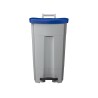Poubelle alimentaire mobile à pédale 90L - HACCP - Boogy