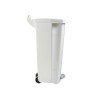 Poubelle alimentaire mobile à pédale 90L - HACCP - Boogy