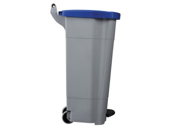 Poubelle alimentaire mobile à pédale 90L - HACCP - Boogy