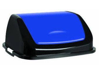 Couvercle tri sélectif à bascule pour poubelle CLAP 50L