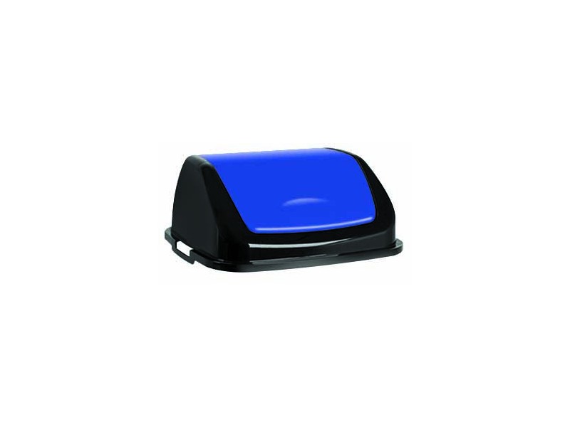 Couvercle tri sélectif à bascule pour poubelle CLAP 50L