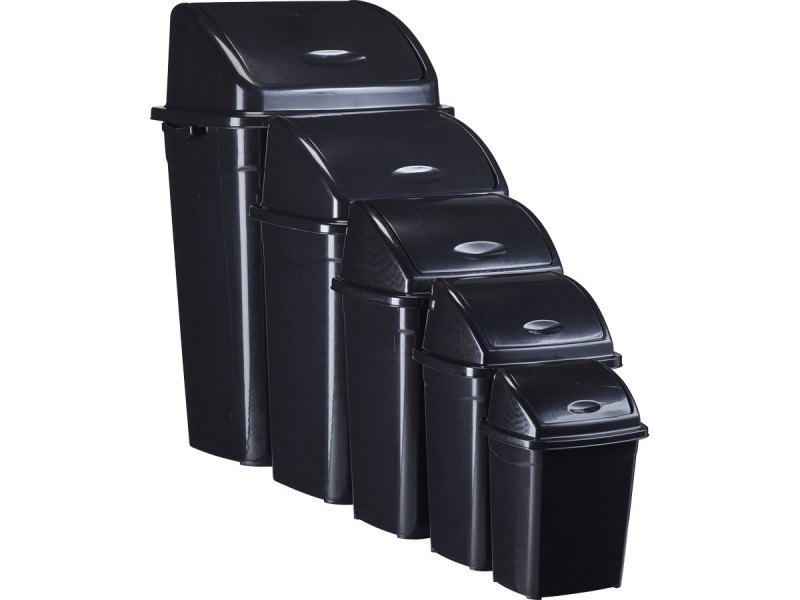 Poubelle à couvercle basculant CLAP