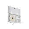 Distributeur papier toilette 2 x 400m