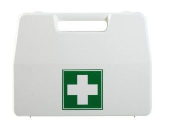 Malette premier secours avec fixation murale