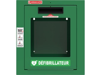 Boitier pour défibrillateur mural