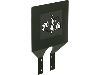 Plaque signalétique de tri sélectif universel