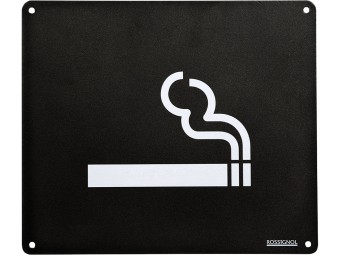 Plaque signalétique pour cendrier Arkéa