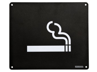 Plaque signalétique pour cendrier Arkéa