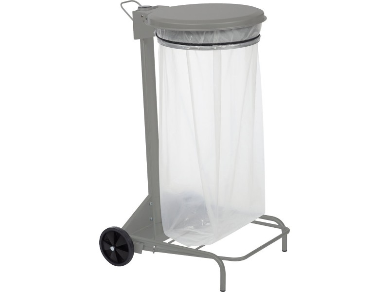 Support de sac mobile à pédale Collecroule HACCP