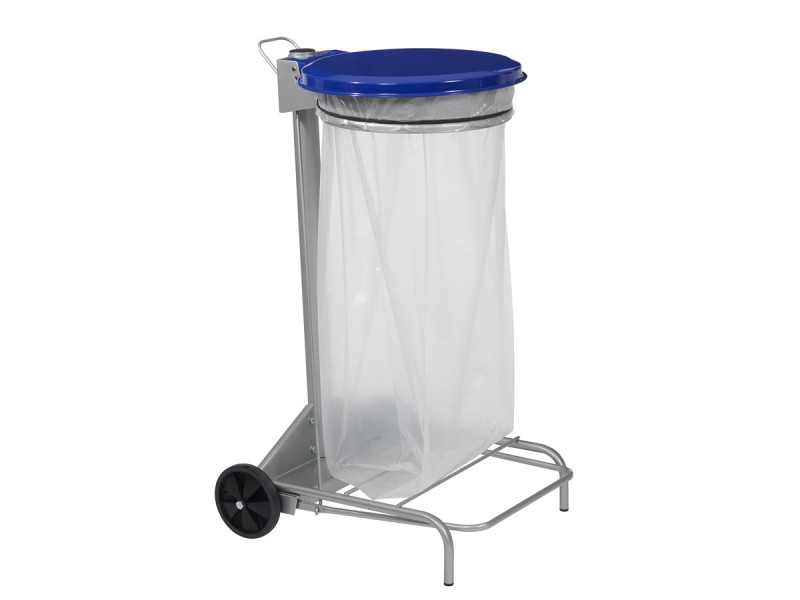 Support de sac mobile à pédale Collecroule HACCP