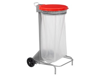 Support de sac mobile à pédale Collecroule HACCP