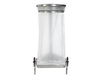 Support de sac mobile à pédale Collecroule HACCP