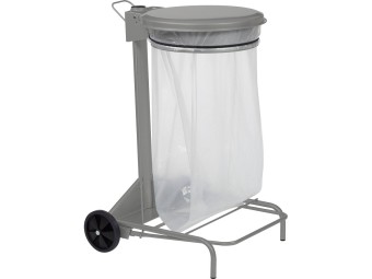 Support de sac mobile à pédale Collecroule HACCP