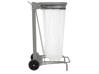 Support de sac mobile à pédale Collecroule HACCP