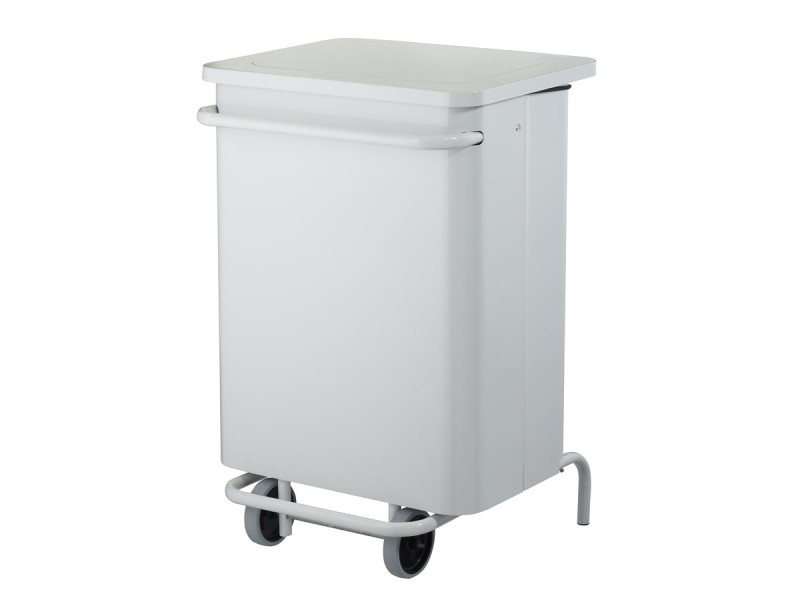 Poubelle mobile à pédale Collecroule Carène HACCP