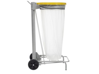 Support de sac mobile à pédale Collecroule HACCP