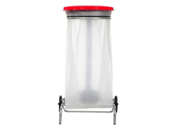 Support de sac mobile à pédale Collecroule HACCP