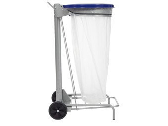 Support de sac mobile à pédale Collecroule HACCP