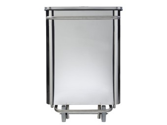 Poubelle mobile à pédale Collecroule Carène HACCP