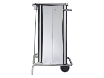 Poubelle mobile à pédale Collecroule Carène HACCP