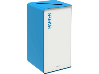 Borne de tri sélectif intérieur Cubatri avec support de sac 75l à 95 