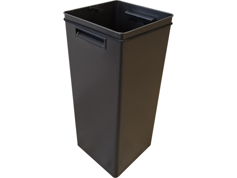 Seau en métal 40L pour borne de tri Cubatri