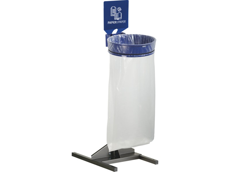 Kit support de sac extérieur 1 à 4 flux sans couvercle Ecollecto