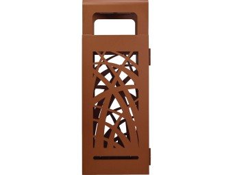 Poubelle de ville extérieure Vigipirate Cybel