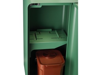 Borne de tri sélectif intérieur design Cubatri Signature