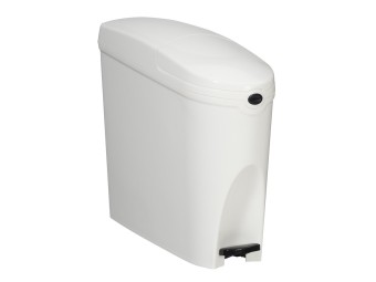 Poubelle pour serviettes hygiéniques à ouverture sans contact