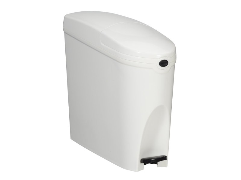 Poubelle pour serviettes hygiéniques à ouverture sans contact