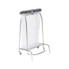 Support sac poubelle à pince en inox 110L ou 50L - Hermix
