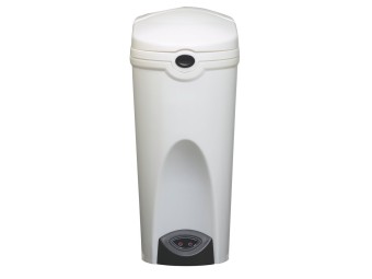 Poubelle pour serviettes hygiéniques à ouverture sans contact
