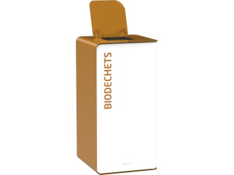 Borne de tri sélectif intérieur Cubatri biodéchets