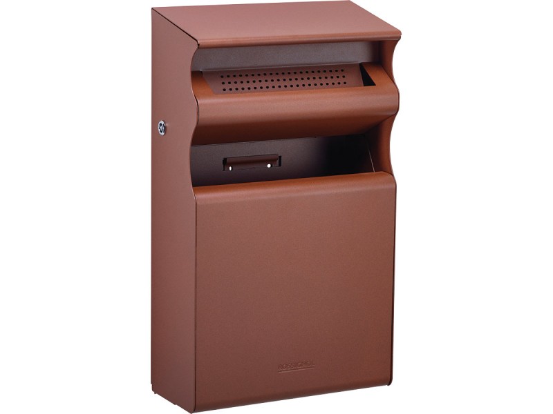 Cendrier mural 2L avec poubelle de 15L intégrée Kopa