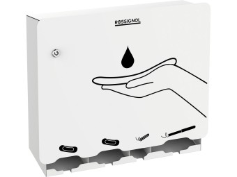 Distributeur de serviettes hygiéniques &amp; tampons - GaÏa