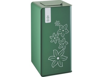 Borne de tri sélectif intérieur design Cubatri Signature