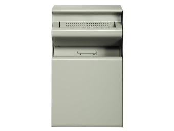 Cendrier mural 2L avec poubelle de 15L intégrée Kopa