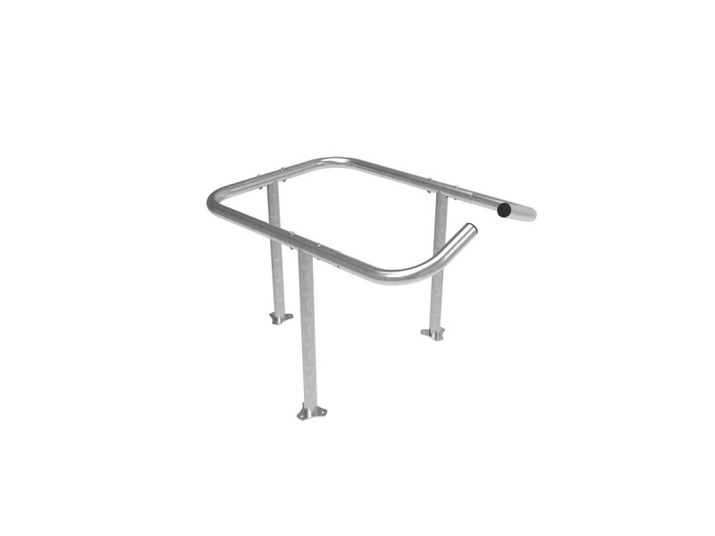 Arceau bloque conteneur - 2 ou 4 roues