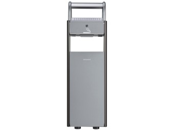 Poubelle extérieure 30l ou 60L avec cendrier à poser au sol Kopa