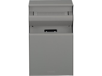 Cendrier mural 2L avec poubelle de 15L intégrée Kopa