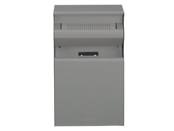 Cendrier mural 2L avec poubelle de 15L intégrée Kopa