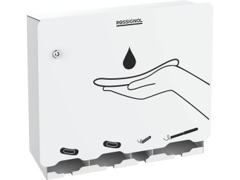 Distributeur de serviettes hygiéniques &amp; tampons - GaÏa