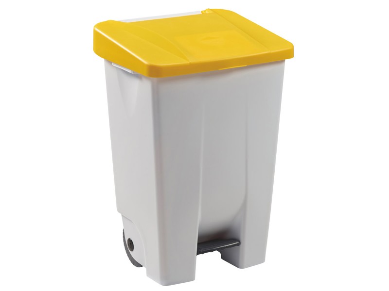 Poubelle mobile à pédale 60L à 120L - HACCP - Mobily