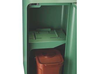 Borne de tri sélectif intérieur design Cubatri Signature