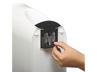 Poubelle pour serviettes hygiéniques à ouverture sans contact