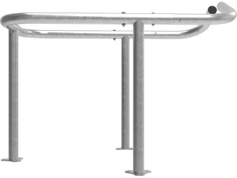 Arceau bloque conteneur - 2 ou 4 roues