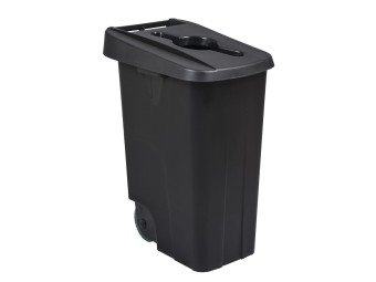 Poubelle tri sélectif en plastique recyclé de 65l à 110L Movatri