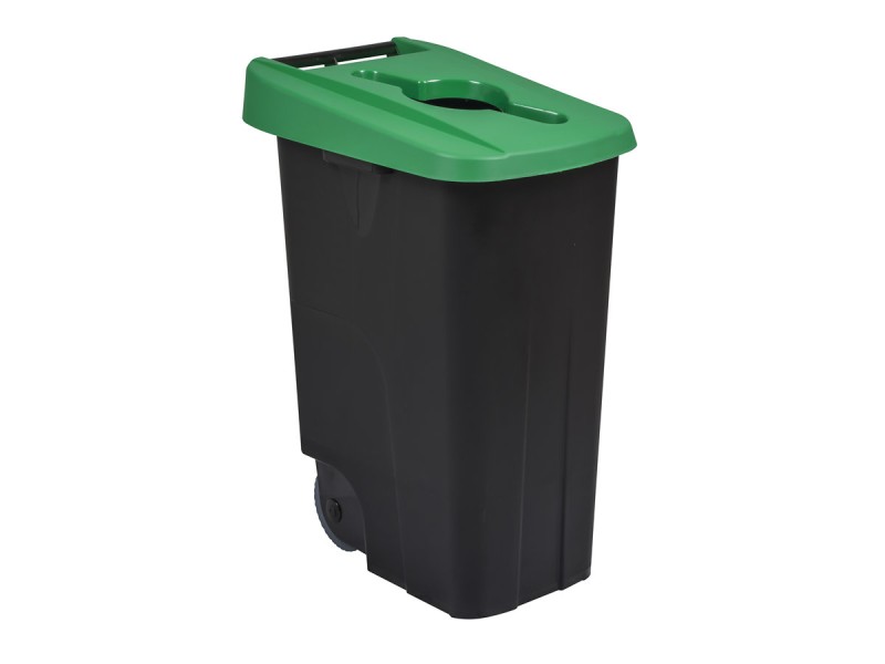 Poubelle tri sélectif en plastique recyclé de 65l à 110L Movatri