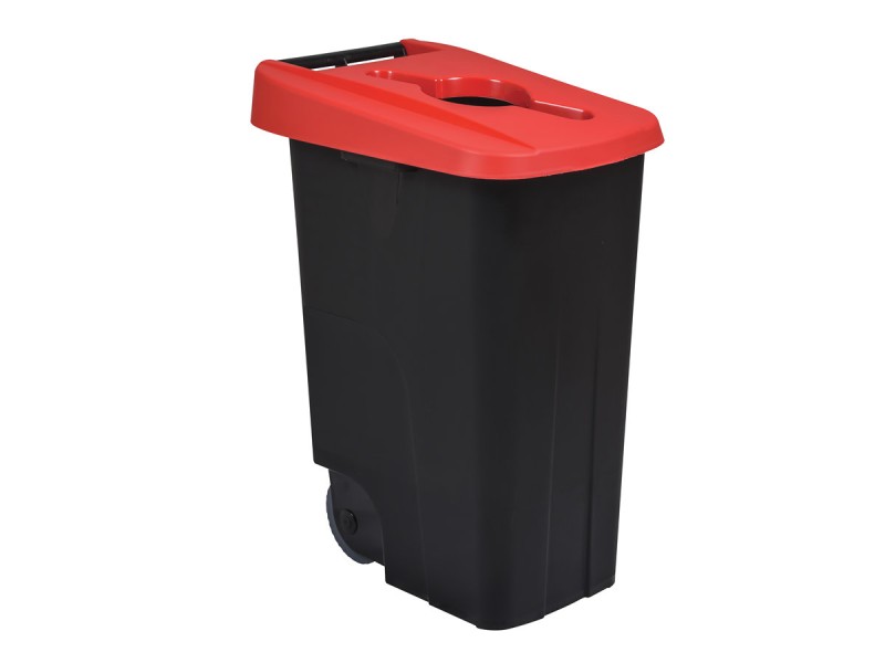 Poubelle tri sélectif en plastique recyclé de 65l à 110L Movatri